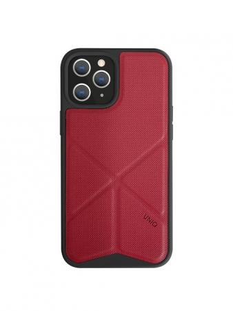 Чехол силиконовый Uniq Transforma для iPhone 12/12 Pro Красный Чехол силиконовый Uniq Transforma для iPhone 12/12 Pro Красный