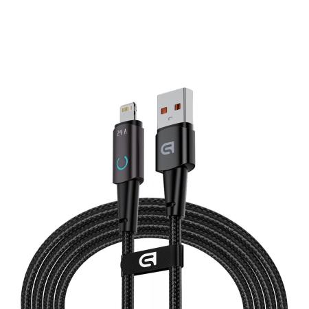 Кабель Ubik lightning (Black) 1.2m