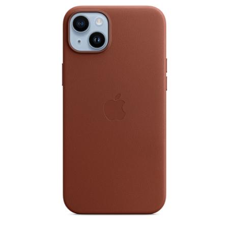 Кожаный чехол MagSafe для iPhone 14 Plus - Umber (MPPD3ZM/A) Кожаный чехол MagSafe для iPhone 14 Plus - Umber (MPPD3ZM/A)