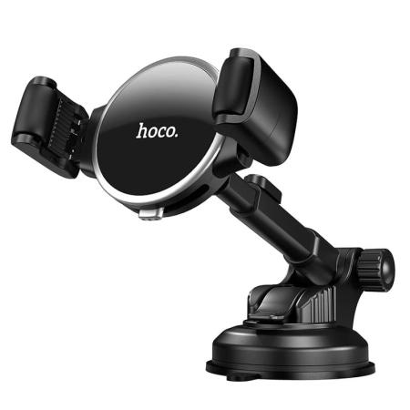 Автомобильный держатель HOCO S12 Lite Center console, black Автомобильный держатель HOCO S12 Lite Center console, black