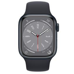 Apple Watch S8 45mm Midnight Aluminum Case / Midnight Sport Band