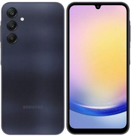 Смартфон Samsung Galaxy A25 8/256 ГБ, черный (Blue Black) Смартфон Samsung Galaxy A25 8/256 ГБ, черный (Blue Black)