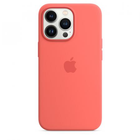 Силиконовый чехол MagSafe для iPhone 13 Pro, цвет «розовый помело» Силиконовый чехол MagSafe для iPhone 13 Pro, цвет «розовый помело»